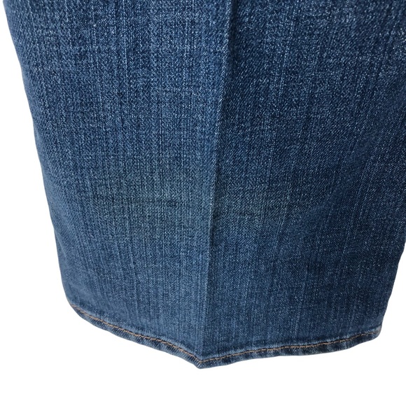 Old Navy “The Flirt” Jeans Plus Size 16, Iron Seamed on Front; Boot Cut Midrise - Picture 7 of 10